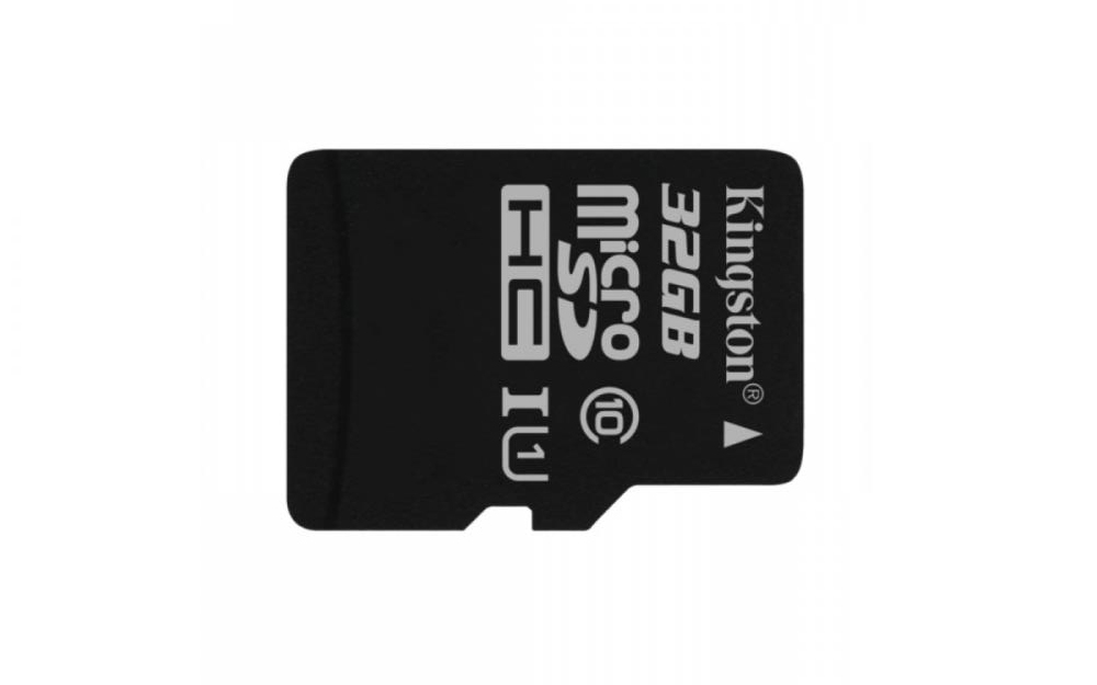 Карта памяти MicroSDHC 32GB Kingston (с адаптером)