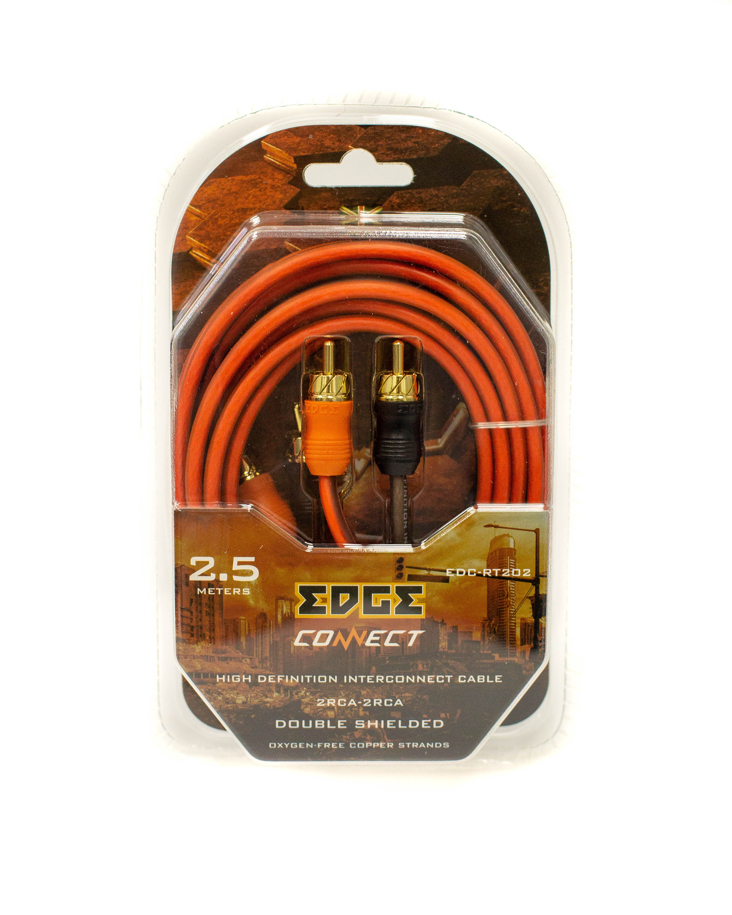 Кабель межблочный EDGE EDC-RT502 2RCA-2RCA