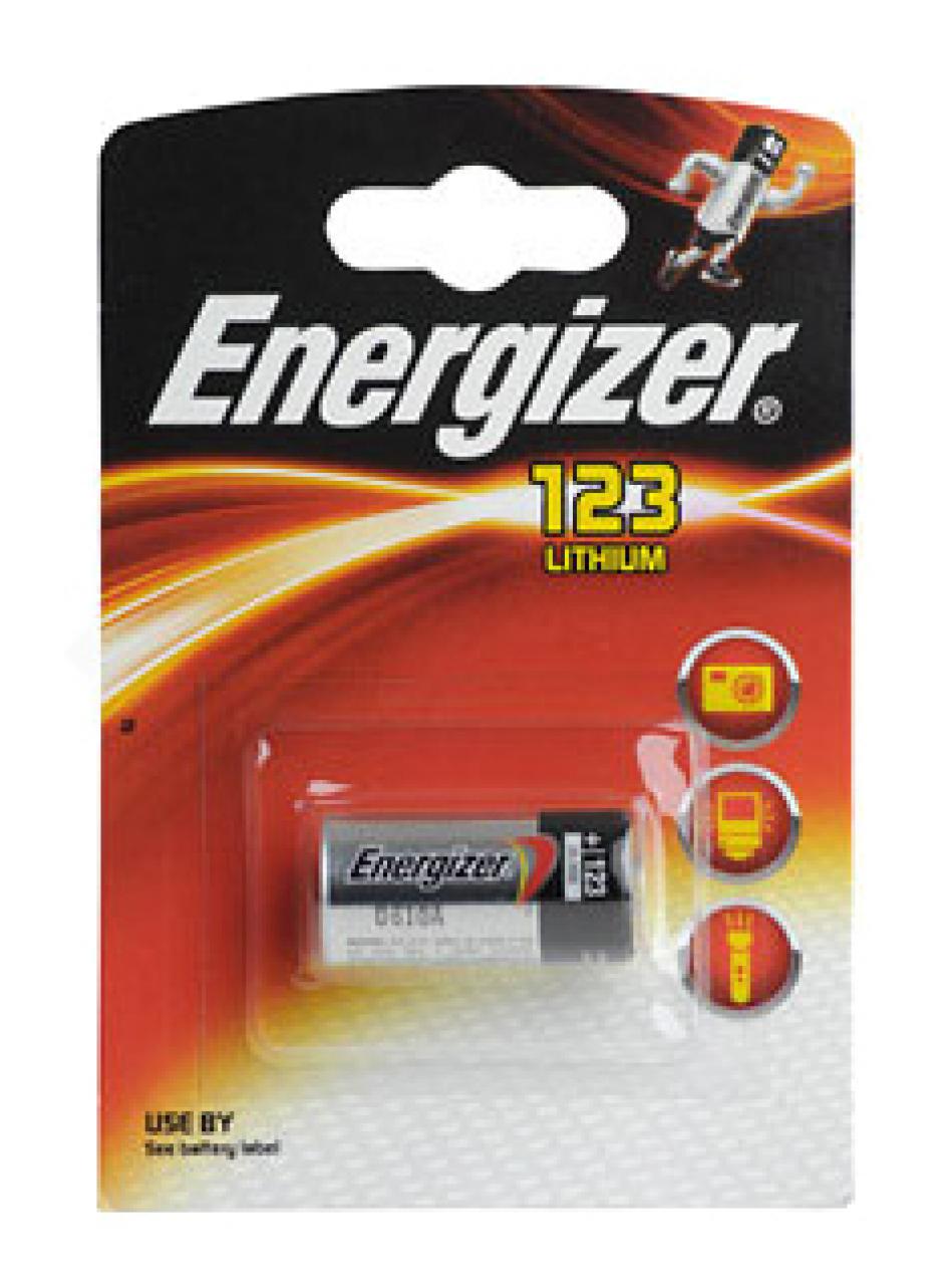 Батарейка CR123A Energizer