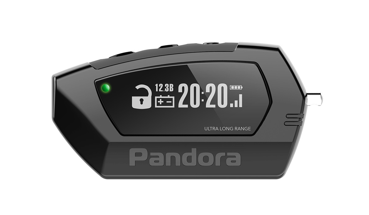 Брелок Pandora LCD D011 black